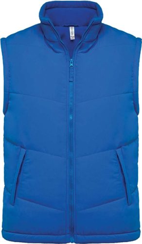 Uniszex  unisex mellény polár béléssel, Kariban KA6118, Light Royal Blue-2XL