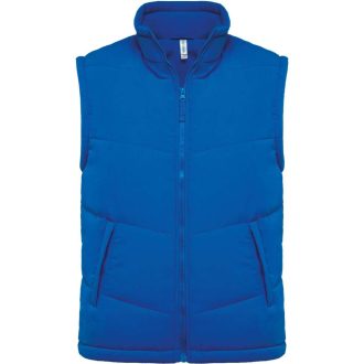   Uniszex  unisex mellény polár béléssel, Kariban KA6118, Light Royal Blue-XS