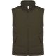 Uniszex  unisex mellény polár béléssel, Kariban KA6118, Mossy Green-3XL