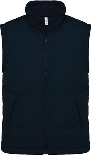 Uniszex  unisex mellény polár béléssel, Kariban KA6118, Navy-XS