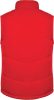 Uniszex  unisex mellény polár béléssel, Kariban KA6118, Red-XS