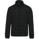 Férfi bélelt meleg és ultrakönnyű kabát , Kariban KA6120, Black-L