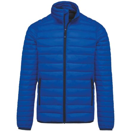 Férfi bélelt meleg és ultrakönnyű kabát , Kariban KA6120, Light Royal Blue-3XL