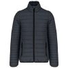 Férfi bélelt meleg és ultrakönnyű kabát , Kariban KA6120, Marl Dark Grey-S