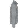 Férfi bélelt meleg és ultrakönnyű kabát , Kariban KA6120, Marl Silver-S