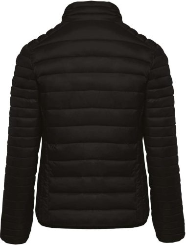 Női bélelt meleg és ultrakönnyű kabát , Kariban KA6121, Black-L