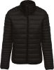 Női bélelt meleg és ultrakönnyű kabát , Kariban KA6121, Black-L