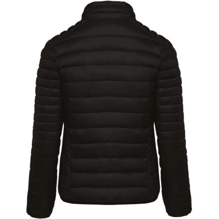 Női bélelt meleg és ultrakönnyű kabát , Kariban KA6121, Black-S
