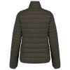 Női bélelt meleg és ultrakönnyű kabát , Kariban KA6121, Dark Khaki-XL