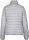 Női bélelt meleg és ultrakönnyű kabát , Kariban KA6121, Marl Silver-XS