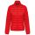 Női bélelt meleg és ultrakönnyű kabát , Kariban KA6121, Red-XS