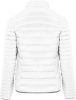 Női bélelt meleg és ultrakönnyű kabát , Kariban KA6121, White-XS