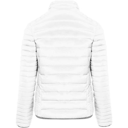 Női bélelt meleg és ultrakönnyű kabát , Kariban KA6121, White-XS