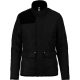 Női steppelt kabát, Kariban KA6127, Black/Black-L