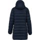 Női kapucnis steppelt kabát, Kariban KA6129, Navy-2XL