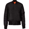 Uniszex kifordítható bomber dzseki, Kariban KA613, Black/Orange-4XL