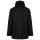 Uniszex kapucnis kabát, mikropolár béléssel, Kariban KA6153, Black-L