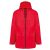 Uniszex kapucnis kabát, mikropolár béléssel, Kariban KA6153, Red-4XL
