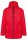 Uniszex kapucnis kabát, mikropolár béléssel, Kariban KA6153, Red-XS
