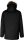 Férfi téli kapucnis bélelt kabát, Kariban KA621, Black-M