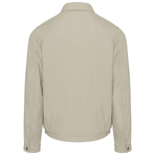 Férfi kockás bélésű férfi dzseki, Kariban KA623, Beige-M