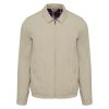 Férfi kockás bélésű férfi dzseki, Kariban KA623, Beige-M