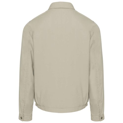 Férfi kockás bélésű férfi dzseki, Kariban KA623, Beige-S