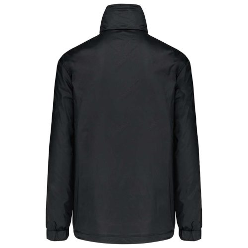 Uniszex rejtett kapucnis széldzseki hálós béléssel, Kariban KA632, Black-S