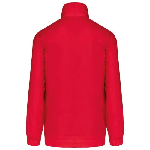 Uniszex rejtett kapucnis széldzseki hálós béléssel, Kariban KA632, Red-S