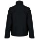 Uniszex levehető ujjú bélelt kabát, Kariban KA639, Black/Orange-3XL