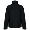 Uniszex levehető ujjú bélelt kabát, Kariban KA639, Black/Orange-L