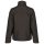 Uniszex levehető ujjú bélelt kabát, Kariban KA639, Dark Grey/Orange-S