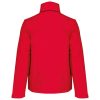 Uniszex levehető ujjú bélelt kabát, Kariban KA639, Red/Black-3XL
