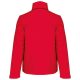 Uniszex levehető ujjú bélelt kabát, Kariban KA639, Red/Black-S