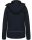 Női kapucnis, bélelt softshell kabát, Kariban KA651, Navy-XS