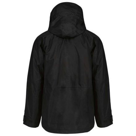 Uniszex kabát 3 az 1-ben, Kariban KA657, Black-2XL