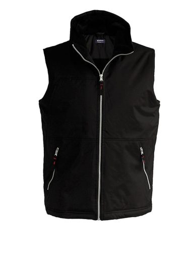 Férfi mellény pvc bevonattal, Kariban KA659, Black-2XL