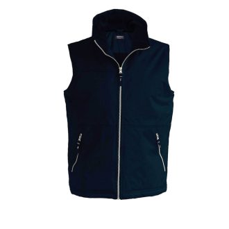 Férfi mellény pvc bevonattal, Kariban KA659, Navy-2XL