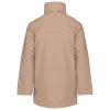 Uniszex kapucnis kabát steppelt béléssel, Kariban KA677, Beige-M