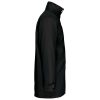 Uniszex kapucnis kabát steppelt béléssel, Kariban KA677, Black-2XL