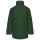 Uniszex kapucnis kabát steppelt béléssel, Kariban KA677, Forest Green-XS