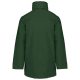 Uniszex kapucnis kabát steppelt béléssel, Kariban KA677, Forest Green-XS