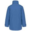 Uniszex kapucnis kabát steppelt béléssel, Kariban KA677, Light Royal Blue-2XL
