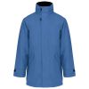 Uniszex kapucnis kabát steppelt béléssel, Kariban KA677, Light Royal Blue-2XL
