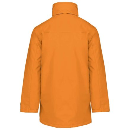 Uniszex kapucnis kabát steppelt béléssel, Kariban KA677, Orange-3XL
