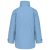 Uniszex kapucnis kabát steppelt béléssel, Kariban KA677, Sky Blue-3XL