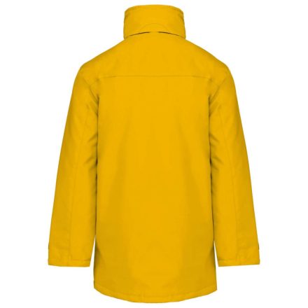 Uniszex kapucnis kabát steppelt béléssel, Kariban KA677, Yellow-M