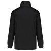 Férfi bélelt széldzseki rejtett kapucnival, Kariban KA687, Black-S