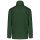 Férfi bélelt széldzseki rejtett kapucnival, Kariban KA687, Forest Green-2XL