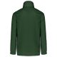 Férfi bélelt széldzseki rejtett kapucnival, Kariban KA687, Forest Green-3XL